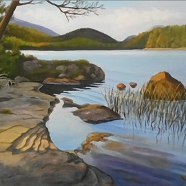 eagle lake acadia By Janet Glatz