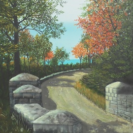 stone walls acadia By Janet Glatz