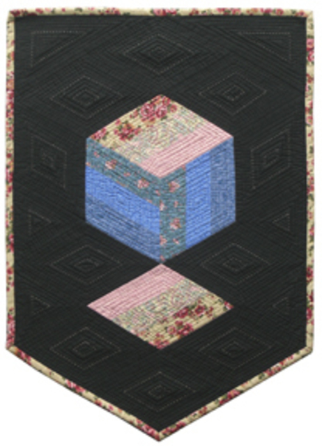 Jean Judd  'Block On A Rock', created in 2011, Original Textile.