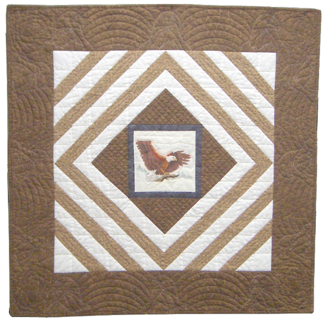 Jean Judd  'Eagle Wings', created in 2007, Original Textile.