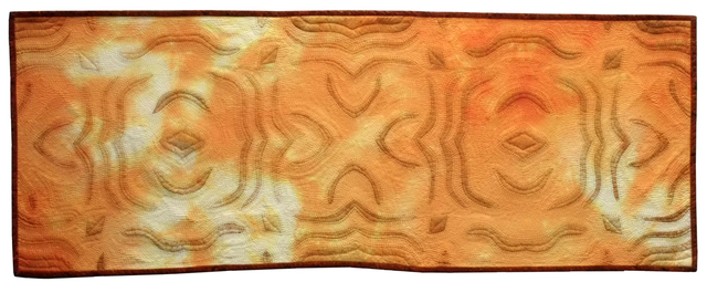 Artist Jean Judd. 'Rusted Lace 4' Artwork Image, Created in 2014, Original Textile. #art #artist