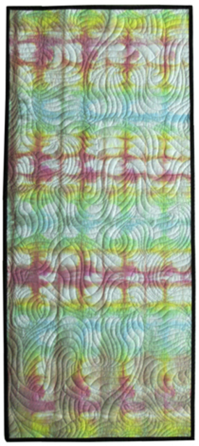 Artist Jean Judd. 'Sound Waves 1' Artwork Image, Created in 2010, Original Textile. #art #artist