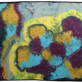 Jean Judd - abstract textures 3 2, Original Mixed Media