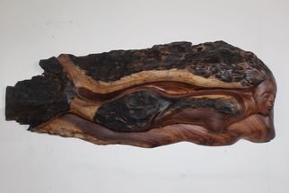 Elizabeth Caballero: 'kimaira', 2019 Woodworking Art, . A mythical creature of the sea, alluring with the beauty of the natural Guanacaste colors  Kimaira, the gift of God, is a sublime representation of true wood art. ...