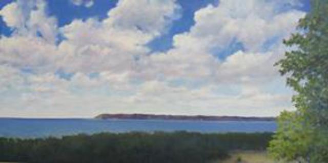 Jennifer E. Miller  'Manitou Passage', created in 2005, Original Painting Oil.