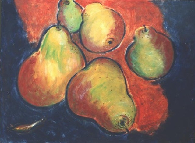 Artist Jennifer Bailey. 'Fruit' Artwork Image, Created in 2002, Original Painting Oil. #art #artist