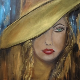 girl with the gold hat By Jenny Jonah