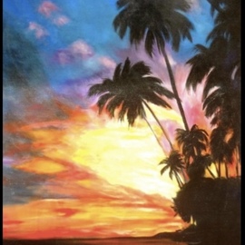 hawaiian sunset By Jenny Jonah