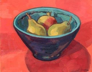Jessica Dunn  'Bowl Of Fruit', created in 2001, Original Ceramics Other.