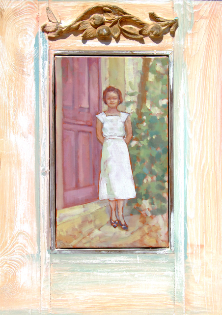 Jessica Dunn  'Girl In A Doorway', created in 2008, Original Ceramics Other.