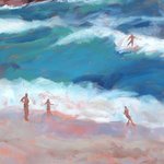 Surfer By Jessica Dunn