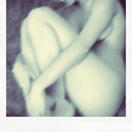 Dupuis Jf: 'Polaroid 3', 2008 Polaroid Photograph, nudes. Artist Description:  Polaroid nude ...