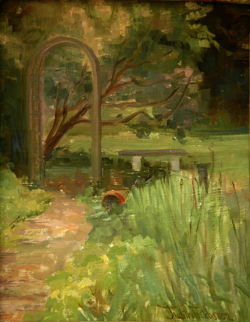 Judith Fritchman  'Garden I', created in 2006, Original Painting Acrylic.