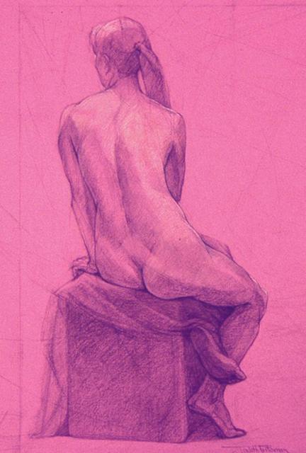 Artist Judith Fritchman. 'Nude 11' Artwork Image, Created in 1997, Original Painting Acrylic. #art #artist