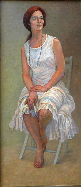 Judith Fritchman  'Summer Dress', created in 2005, Original Painting Acrylic.