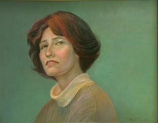 Judith Fritchman: 'The Question', 2000 Oil Painting, Portrait. The bright, inquisitive expression on this young woman' s face was a joy to paint.  Even after a long afternoon she never lost  her enthusiasm and interest....