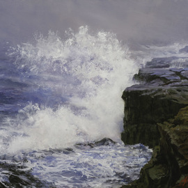 Storm Off Prince Edward Isle  By John Gamache