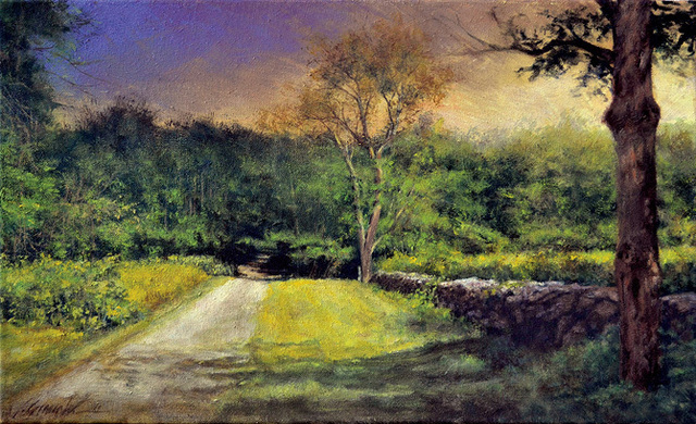 John Gamache  'Tower Hill Road', created in 2011, Original Giclee Reproduction.