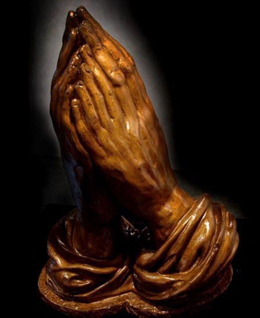 Jessica Goldfinch  'Praying Hands', created in 2010, Original Sculpture Other.