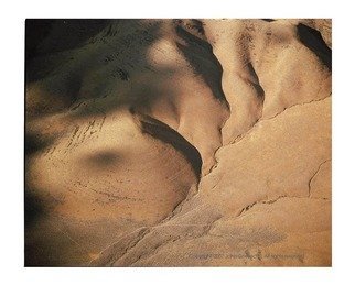 John Griebsch: 'Hills and Shadows 3 ', 2008 Color Photograph, Abstract Landscape.  Aerial Photograph Archival Print  edition of 25...