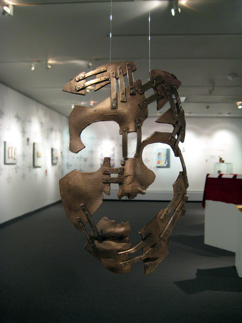 Jonathan Guest  'Self Portrait', created in 2012, Original Sculpture Bronze.