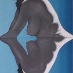 Double Image of nude reaching By James Gwynne