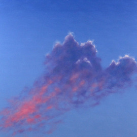 James Gwynne: 'Dream Cloud II', 2010 Oil Painting, Landscape. Artist Description: Fantasy cloud formation...