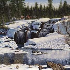 Spring Thaw By James Hildebrand
