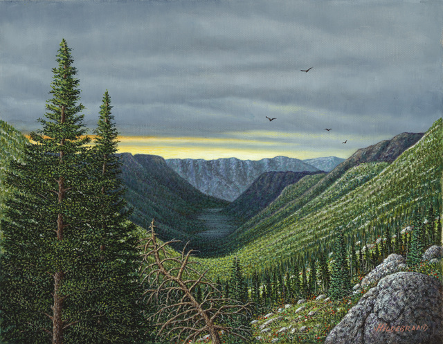 James Hildebrand  'After The Storm', created in 2022, Original Painting Oil.