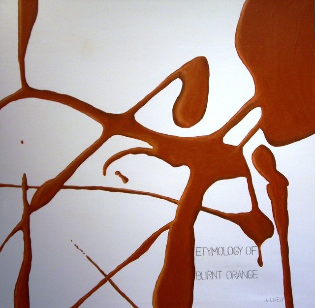Jim Lively  'Etymology Of Burnt Orange', created in 2010, Original Photography Color.
