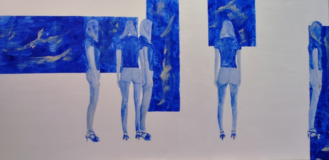 Artist Jim Lively. 'I Am Curious Blue Too' Artwork Image, Created in 2015, Original Photography Color. #art #artist