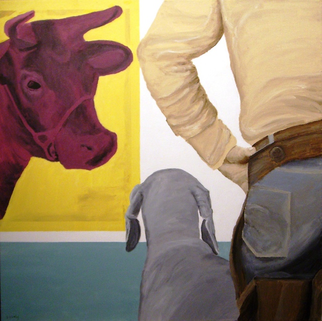 Jim Lively  'Joe Don And Gus Take A Liking To Warhol', created in 2009, Original Photography Color.