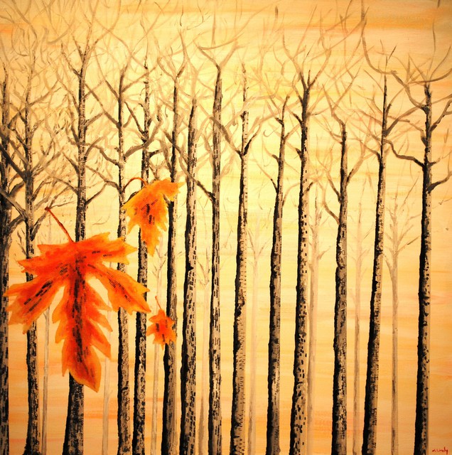 Artist Jim Lively. 'Last Day Of Autumn' Artwork Image, Created in 2011, Original Photography Color. #art #artist