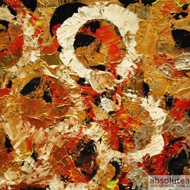 Metallic Abstract Eight By Jim Lively