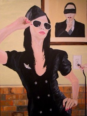 Jim Lively: 'Power Exchange', 2009 Acrylic Painting, Erotic. 