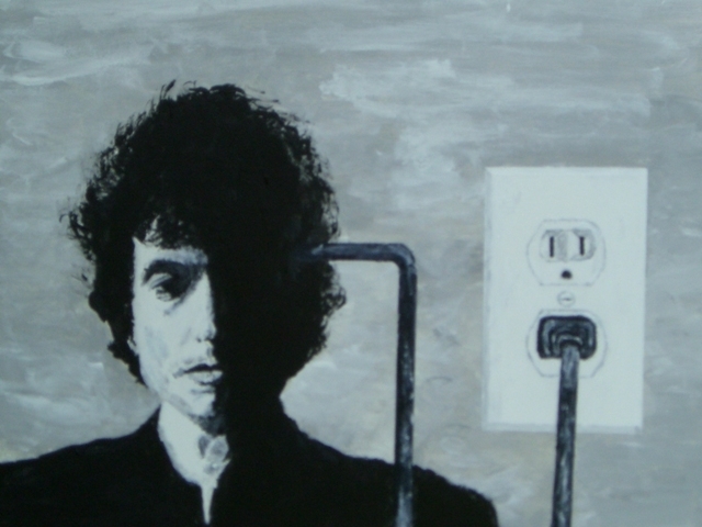 Artist Jim Lively. 'When Dylan Went Electric' Artwork Image, Created in 2008, Original Photography Color. #art #artist