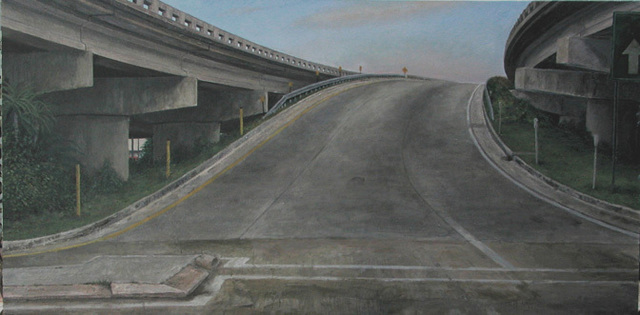 James Morin  'EntranceII', created in 2003, Original Painting Oil.