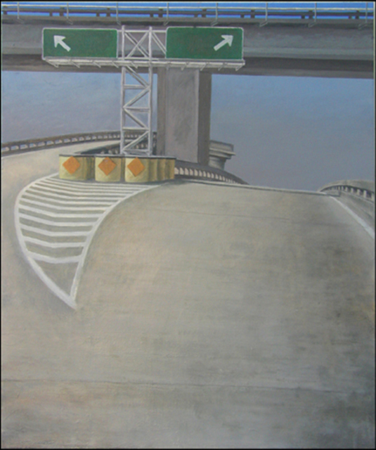 James Morin  'Entrance III', created in 2006, Original Painting Oil.