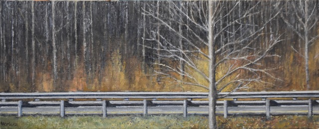 James Morin  'Late Autumn Vermont', created in 2021, Original Painting Oil.