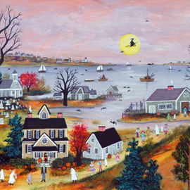 HALLOWEEN ON CAPE COD  By Janet Munro