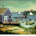 LOW TIDE ON EASY STREET By Janet Munro