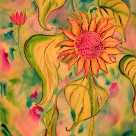 Cosmic Sunflower By Jeanie Merila