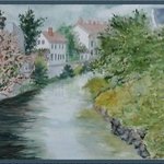 Small Stream in Austria By Joanna Batherson