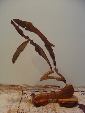Joel P Heinz Sr.: 'Petroglyph Whale', 2007 Wood Sculpture, Culture.  Petroglyph whale is sculpted from solid Hawaiian Koa wood ...