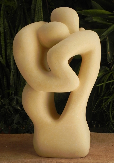 Joe Xuereb  'Enamoured', created in 2015, Original Sculpture Stone.