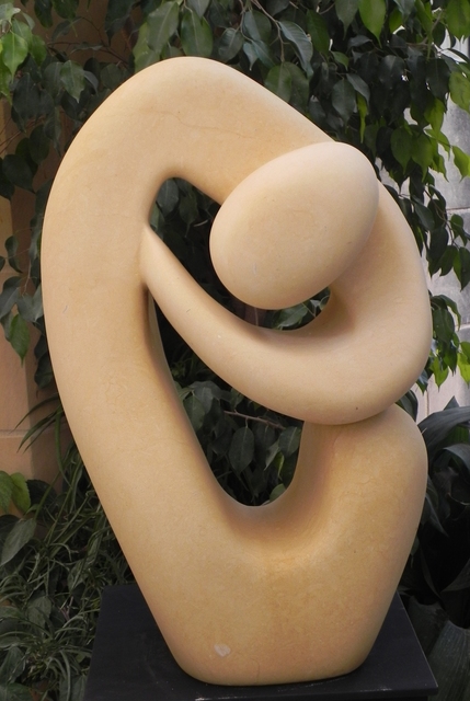 Joe Xuereb  'Introspection', created in 2021, Original Sculpture Stone.