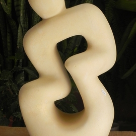 Joe Xuereb: 'sensation', 2015 Limestone Sculpture, Abstract Figurative. Artist Description: This sculpture is hand carved from Malta limestone  Globigerina  in an abstracted figure type. It portrays an expressive and sensational form. ...