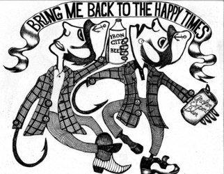 John Bonnel: 'BRING ME BACK', 2011 Pen Drawing, Music. Artist Description:  TO THE HAPPY TIMES ...