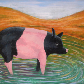 John Cielukowski Artwork Lucas the Pig, 2011 , Other