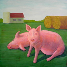 John Cielukowski Artwork Pigs, 2010 , Other